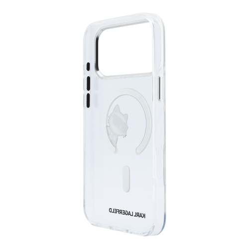 Karl Lagerfeld для iPhone 17 Pro чехол IML Sketch Choupette прозрачный (MagSafe)