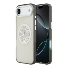 Mercedes для iPhone Air чехол IML Double Layer Vintage Logo Metal Cam Hard Grey (MagSafe)