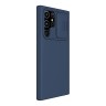 Чехол Nillkin CamShield Silky Silicone для Galaxy S22 Ultra, синий