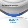 Elago для Galaxy Buds 4/4 Pro чехол Silicone DUO Hang case Clear/Black