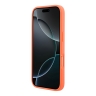 Lacoste для iPhone 17 Pro чехол PVC Lacquer Metal logo Hard Orange (MagSafe)