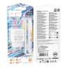 HOCO СЗУ C109A Fighter Type-C PD20W + USB-A QC3.0 +кабель C-to-C White