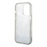 Чехол Guess Toile de Jouy w Electroplated camera Hard для iPhone 14 Pro, серый