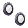 BLUEO Camera lens Armor metal для камеры iPhone 14 | 14 Plus, Purple (2 шт +installer)