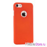Чехол iCover Rubber Hole для iPhone 7/8/SE 2020, оранжевый