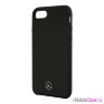 Чехол Mercedes Silicone Line для iPhone 7/8/SE 2020, черный