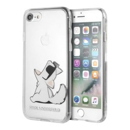 Чехол Karl Lagerfeld Fun Choupette для iPhone 7/8/SE 2020, прозрачный Чехол Karl Lagerfeld Fun Choupette для iPhone 7/8/SE 2020, прозрачный