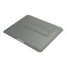 Uniq для ноутбуков 14" чехол Oslo V.2 PU leather Magnetic Laptop sleeve/foldable stand Lichen Green