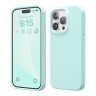 Elago для iPhone 15 Pro Max чехол Soft silicone (Liquid) Aqua Sky