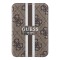 Guess картхолдер для iPhone Wallet Cardslot MagSafe PU 4G Stripes Brown