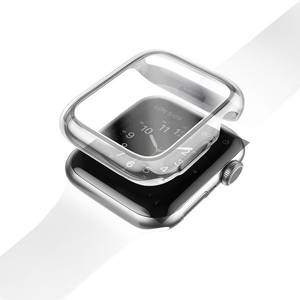 Чехол Uniq Garde для Apple Watch 4/5/6/SE 40 мм, прозрачный