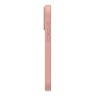 Uniq для iPhone 16 Pro Max чехол COEHL CREME Liquid silicone with Strap Bullet Pink (MagSafe)