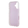 DKNY для iPhone 16 чехол PC/TPU Double layer Repeat Electroplated Pink
