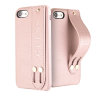 Чехол Guess Iridescent Hard с ремешком для iPhone 7/8/SE 2020, розовый
