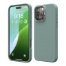 Elago для iPhone 16 Pro Max чехол Soft silicone (Liquid) Midnight Green