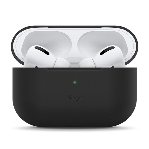Чехол Elago Slim Silicone case для AirPods Pro, черный