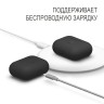 Чехол Elago Slim Silicone case для AirPods Pro, черный