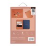 Uniq обложка на паспорт Belmont RFID-blocking passport holder Terracotta/Flint Grey