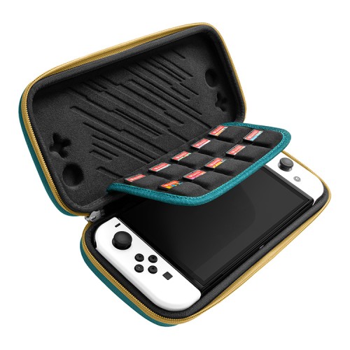 Tomtoc Gaming для Nintendo Switch & OLED чехол FancyCase-G05 NS Slim Case Turquoise