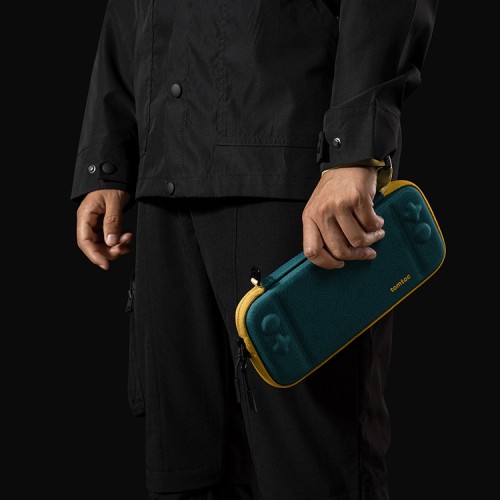 Tomtoc Gaming для Nintendo Switch & OLED чехол FancyCase-G05 NS Slim Case Turquoise