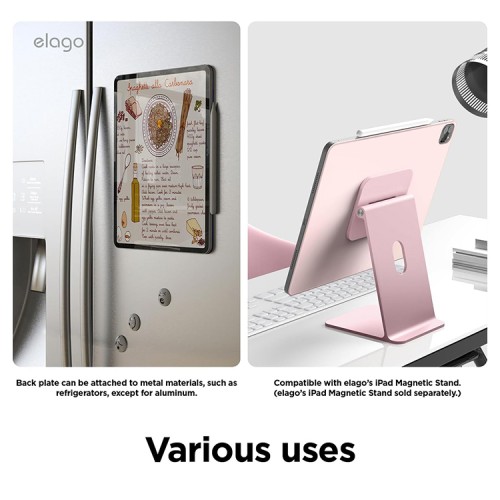 Elago для iPad Pro 13 (2024 M4) чехол Magnetic Folio Sand Pink