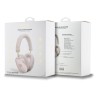 Guess наушники беспроводные накладные Bluetooth HP Oval 4G with Triangle Metal Logo Pink
