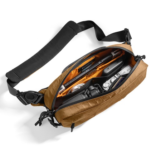 Tomtoc Gaming для Steam Deck сумка Wander-T26 X-pac Daily Sling Bag Brown