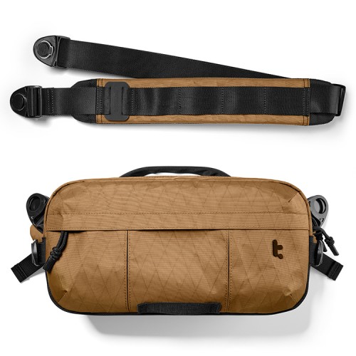 Tomtoc Gaming для Steam Deck сумка Wander-T26 X-pac Daily Sling Bag Brown