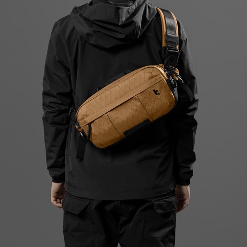 Tomtoc Gaming для Steam Deck сумка Wander-T26 X-pac Daily Sling Bag Brown