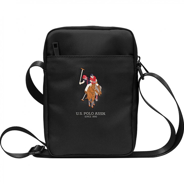 Сумка U.S. Polo Assn. Tablet bag Double horse для планшета до 8", черная