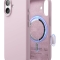 Elago для iPhone 17 чехол Magnetic Silicone Light Lilac (MagSafe)
