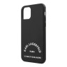 Чехол Karl Lagerfeld PU Leather Rue Saint Guillaume Hard для iPhone 11, черный