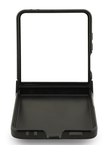 Guess для Galaxy Z Flip7 чехол PU 4G Classic metal logo Hard Brown (MagSafe)