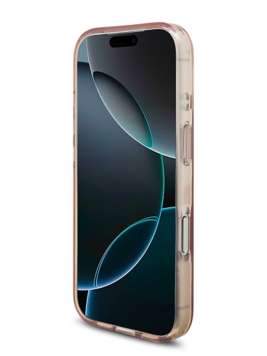Karl Lagerfeld для iPhone 17 Pro Max чехол IML NFT Choupette Hard Translucent Pink