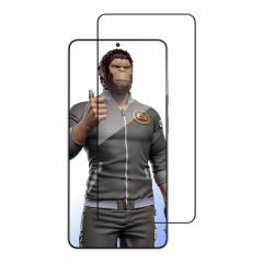 BlueO стекло для Galaxy S26 Ultra, Silk Full cover Anti-Static Black (эконом. упаковка)