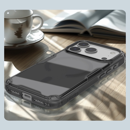 Nillkin для iPhone 17 Pro чехол Nature TPU Pro Magnetic Transaprent Black