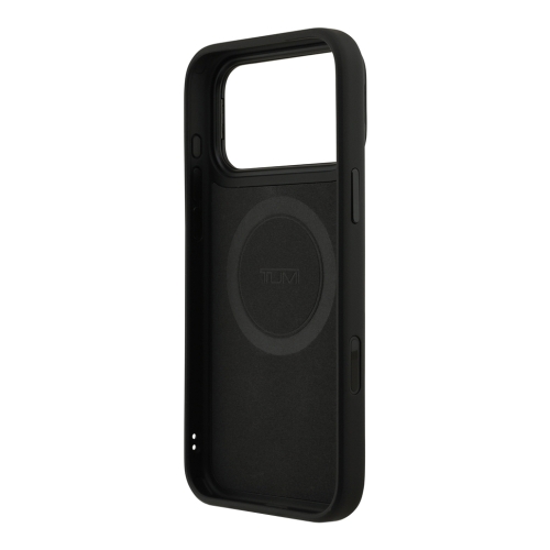 TUMI для iPhone 17 Pro Max чехол Kevlar Ultra Slim with Camera Stand Hard Black (MagSafe)