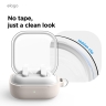 Elago для Galaxy Buds 4/4 Pro чехол Silicone DUO Hang case Clear/Stone