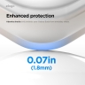 Elago для Galaxy Buds 4/4 Pro чехол Silicone DUO Hang case Clear/Stone