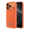 Lacoste для iPhone 17 Pro Max чехол PVC Lacquer Metal logo Hard Orange (MagSafe)