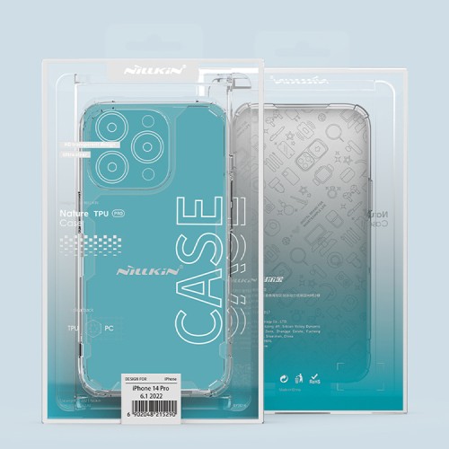 Чехол Nillkin Nature Pro для iPhone 14 Pro, прозрачный