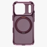 Uniq для iPhone 18 Pro Max/17 Pro Max чехол Swivix with 360-Rotating stand Deep Burgundy (Magsafe)