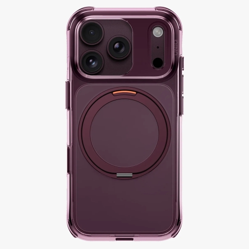 Uniq для iPhone 18 Pro Max/17 Pro Max чехол Swivix with 360-Rotating stand Deep Burgundy (Magsafe)