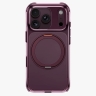 Uniq для iPhone 18 Pro Max/17 Pro Max чехол Swivix with 360-Rotating stand Deep Burgundy (Magsafe)