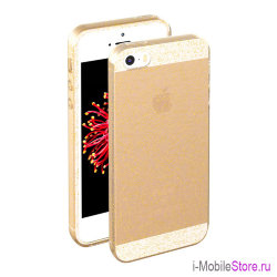 Чехол Deppa Chic для iPhone 5s/SE, золотой