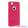 Чехол iCover Rubber Hole для iPhone 7/8/SE 2020, розовый