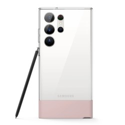 Чехол Elago GLIDE для Galaxy S23 Ultra, прозрачный/розовый
