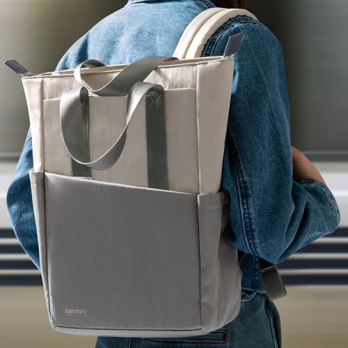 Tomtoc TheHer рюкзак Slash-T63 Laptop Backpack 13.5"/12L Moon Grey