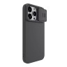 Nillkin для iPhone 15 Pro Max чехол CamShield Silky Silicone Classic Black