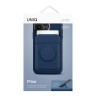 Uniq магнитный бумажник с функцией стенда FLIXA Magnetic card holder Pop-out Grip-stand Navy Blue